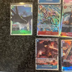 10 X SR One Piece TCG Card Bundle - Image 2