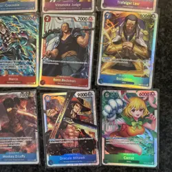 10 X SR One Piece TCG Card Bundle - Image 3