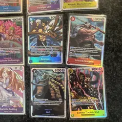 10 X SR One Piece TCG Card Bundle - Image 2