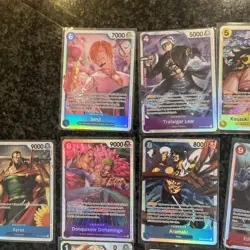 10 X SR One Piece TCG Card Bundle - Image 4