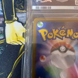 Team Japan's Pikachu 050/XY-P adidas Pokemon card 2014 Promo TCG 855 PSA 9 - Image 3