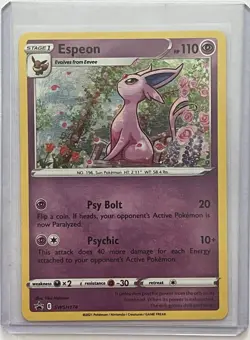 Espeon - SWSH174 - Pokemon Sword & Shield Promo Ultra Rare Holo Card NM - Image 1