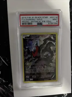 Pokemon TCG Darkrai XY114 Full Art Promo Card PSA 9 - Image 2