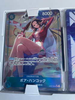 ONE PIECE Card Game China 2nd Anniversary Set JP Ver Hancock Parallel SR New - Image 1