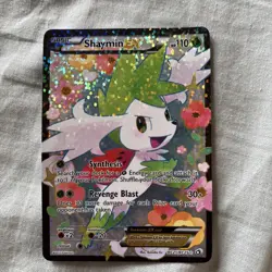 Pokemon TCG Card - Shaymin EX RC21/RC25 Legendary Treasures Radiant Collection - Image 1