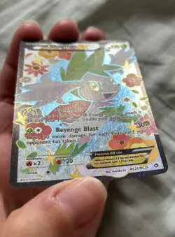 Pokemon TCG Card - Shaymin EX RC21/RC25 Legendary Treasures Radiant Collection - Image 5