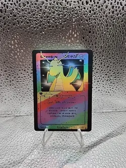 BREAKOUT 1st Edition Pokederp Set 2 Droogin Dragonite Custom Derpy Card - Image 1