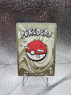 BREAKOUT 1st Edition Pokederp Set 2 Droogin Dragonite Custom Derpy Card - Image 2