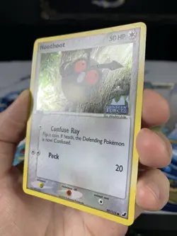 Pokemon Card Ex Unseen Forces Hoothoot 59/115 2005 Reverse Holo - Image 4