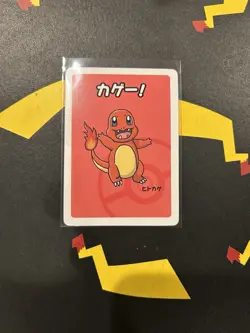 Charmander Old Maid Pokemon Center Japan Babanuki Card NM - Image 1