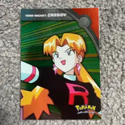 Cassidy Team Rocket Pokemon Matchup Card # HU5 - Image 1