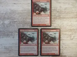 3x War Elemental - Mirrodin - NM/EX - 1x English 2x German - MTG - Image 1
