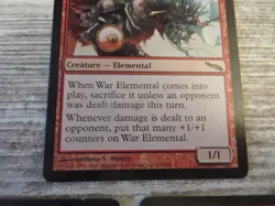 3x War Elemental - Mirrodin - NM/EX - 1x English 2x German - MTG - Image 2