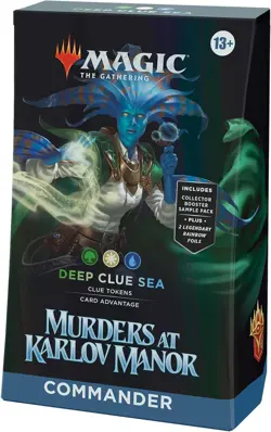 MtG: Murders at Karlov Manor - Commander Deck - Deep Clue Sea - NEW/SEALED - Image 1