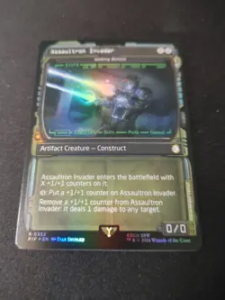 Assaultron Invader (Walking Ballista) PIPBOY FOIL - Magic MTG - Image 1