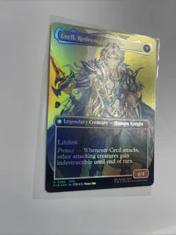 Cecil, Dark Knight (Borderless) MTG Final Fantasy Foil #0380 - English - Image 4