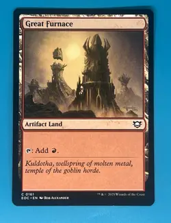 Mtg Great Furnace Commander: Edge of Eternities Regular - Image 1