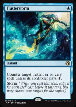 MTG English Flusterstorm NM Foil Iconic Masters - Image 1