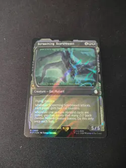 Screeching Scorchbeast PIPBOY SURGE FOIL - Magic MTG - Image 1