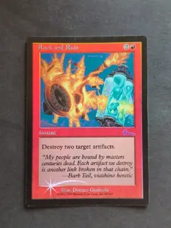 Rack and Ruin (89/143) Urza's Legacy Foil MTG Magic - Image 1