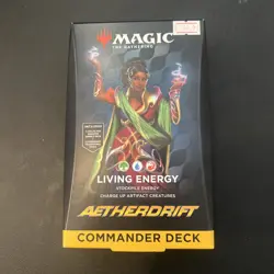 MtG - Aetherdrift Commander Deck - Living Energy NEW/SEALED - Image 1
