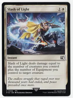 SLASH OF LIGHT - MTG FINAL FANTASY #0032 - Image 1