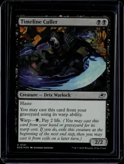 Timeline Culler - 121 - Foil - EOE - NM - MTG Magic the Gathering - Image 1