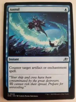 Annul #0046 Edge of Eternities MTG Magic NM X 3 Copies - Image 1
