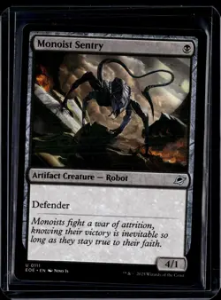 Monoist Sentry - 111 - EOE - NM - MTG Magic the Gathering - Image 1