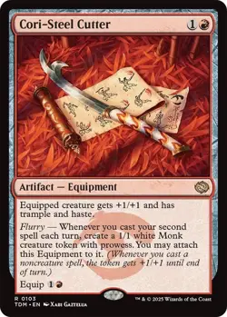 Cori-Steel Cutter #103 (NM) Tarkir Dragonstorm TDM Magic MTG - Image 2