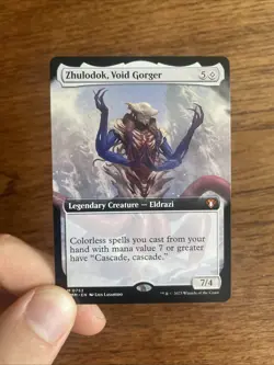 Zhulodok, Void Gorger - Extended Art NM MTG Single (Commander Masters) - Image 1