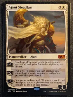 Ajani Steadfast - Magic 2015 / M15 (MTG) - Image 1