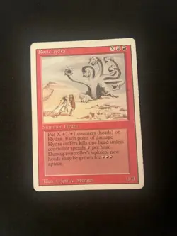 Rock Hydra - Revised Edition/3rd edition NM MTG Magic The Gathering VINTAGE - Image 1