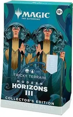 MtG Modern Horizons III Tricky Terrain COLLECTOR'S EDITION Commander Deck - Image 1