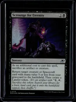Scrounger For Eternity - 114 - Foil - EOE - NM - MTG Magic the Gathering - Image 1