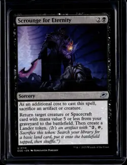Scrounge For Eternity - 114 - EOE - NM - MTG Magic the Gathering - Image 1