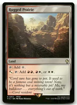 Rugged Prairie 417 MTG Commander: FINAL FANTASY R NM - Image 1