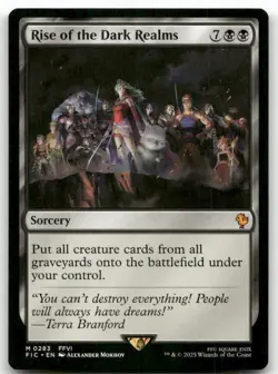 Rise of the Dark Realms 283 MTG Commander: FINAL FANTASY M NM - Image 1