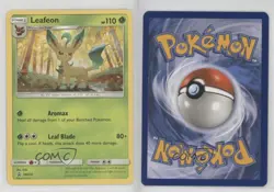 Leafeon Pokemon Sun & Moon Black Star Promo #SM237 nr2 - Image 3