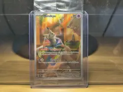 Pokemon Mimikyu SVP 075 Paldean Fates Full Art Holo Black Star Promo - Image 1