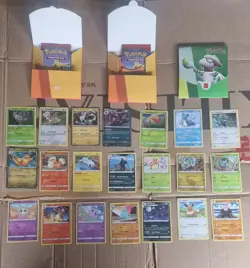 Pokemon 2022 Mcdonalds Trading Cards 21 cards and 3 unopened packets anime - Image 1