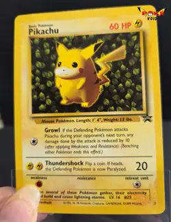 Pokemon Pikachu 1 Wizards of the Coast Promos LP - Image 1