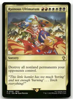 Ruinous Ultimatum 329 MTG Commander: FINAL FANTASY R NM - Image 1