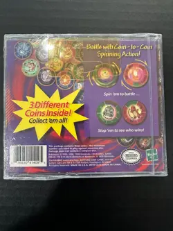 1999 Hasbro Nintendo Pokemon Battling Coin Game - Factory Sealed Vintage - Image 2