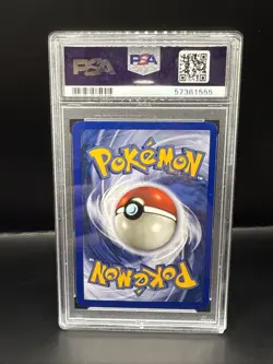 Pokemon 1999 Hitmonchan 7/102 Holo Rare Base Set Pokemon PSA 8 NM-MT - Image 2
