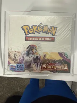 Pokemon TCG Scarlet and Violet Paldea Evolved Booster Box New Factory Sealed 820650863493 - Image 1