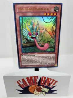 YuGiOh Masked Chameleon JOTL-EN038 1st Edition Ultra Rare Judgment of Light LP - Image 1
