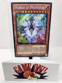 YuGiOh World of Prophecy JOTL-EN028 1st Edition Secret Rare Judgment of Light NM - Image 1