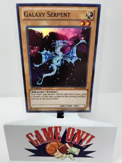 YuGiOh Galaxy Serpent JOTL-EN000 1st Edition Super Rare Judgment of the Light NM - Image 1