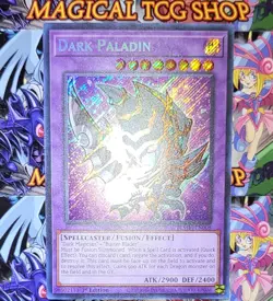 Yugioh Dark Paladin BLMM-EN008 1st Edition Secret Rare Chibi Art NM - Image 3